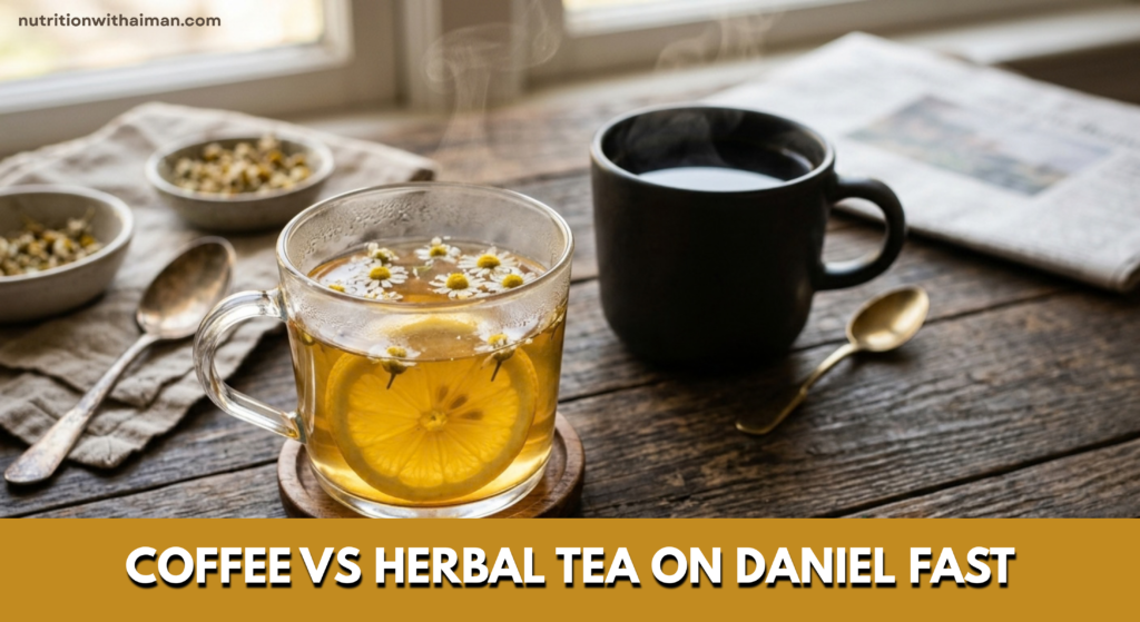 Coffee on Daniel Fast
