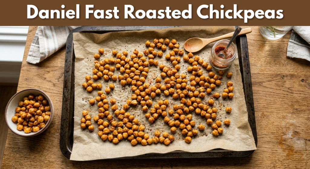Daniel Fast Roasted Chickpeas