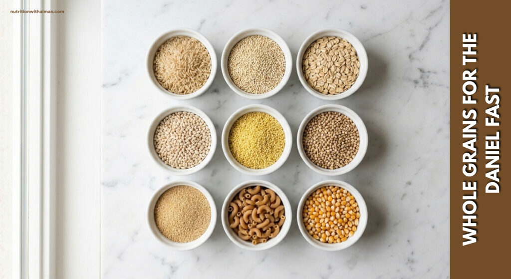 Whole Grains for the Daniel Fast