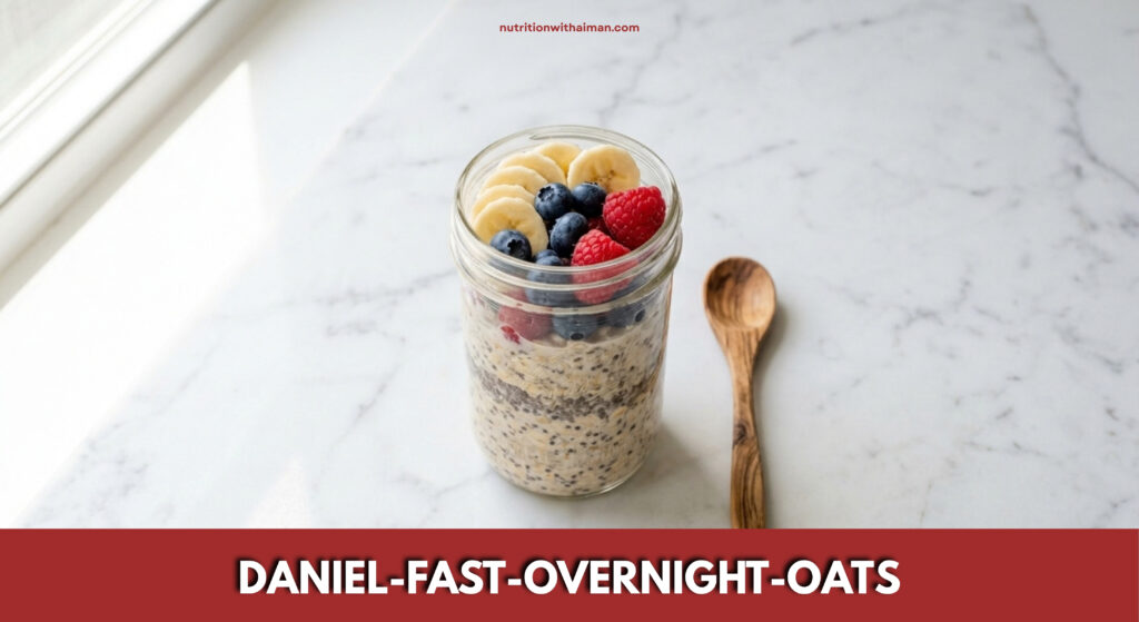 Daniel Fast Overnight Oats