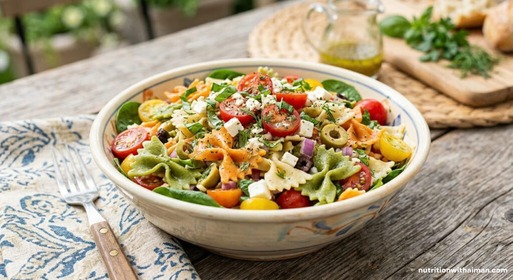 Low FODMAP Pasta Salad