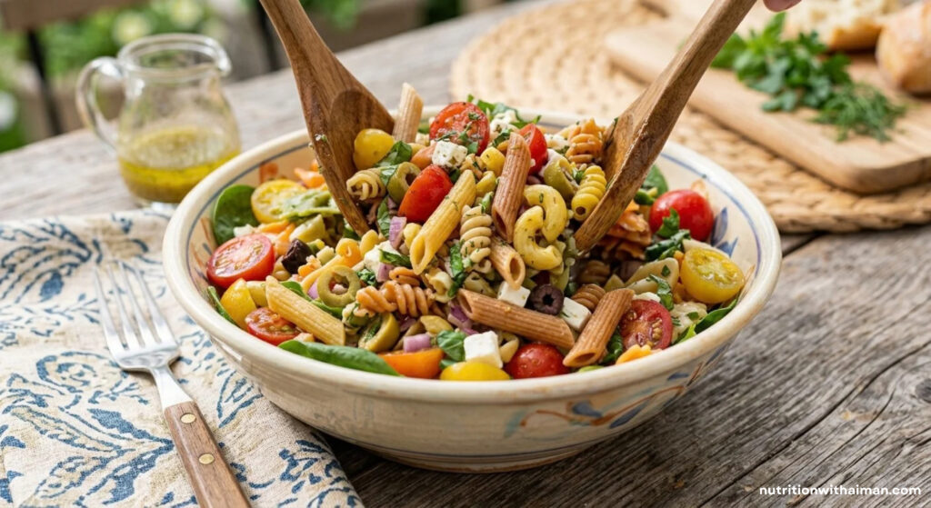 Low FODMAP Pasta Salad
