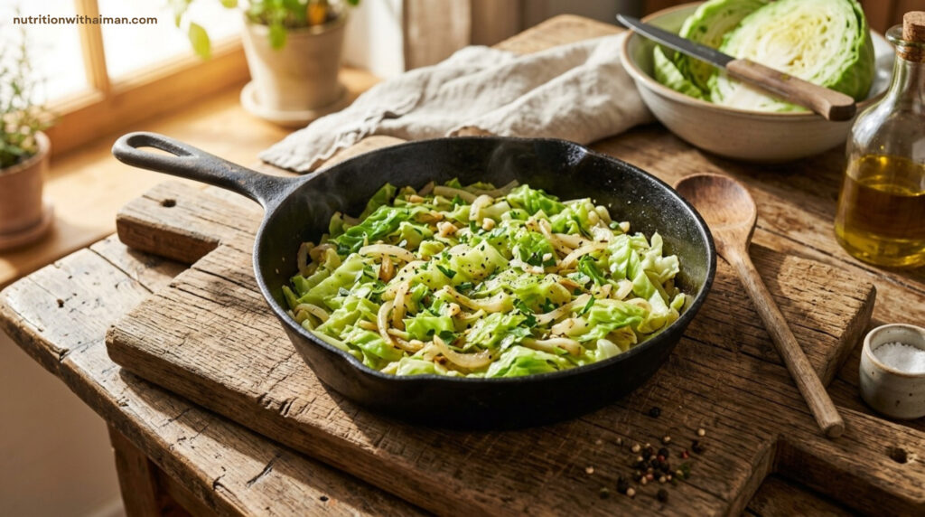 Is cooked cabbage low FODMAP